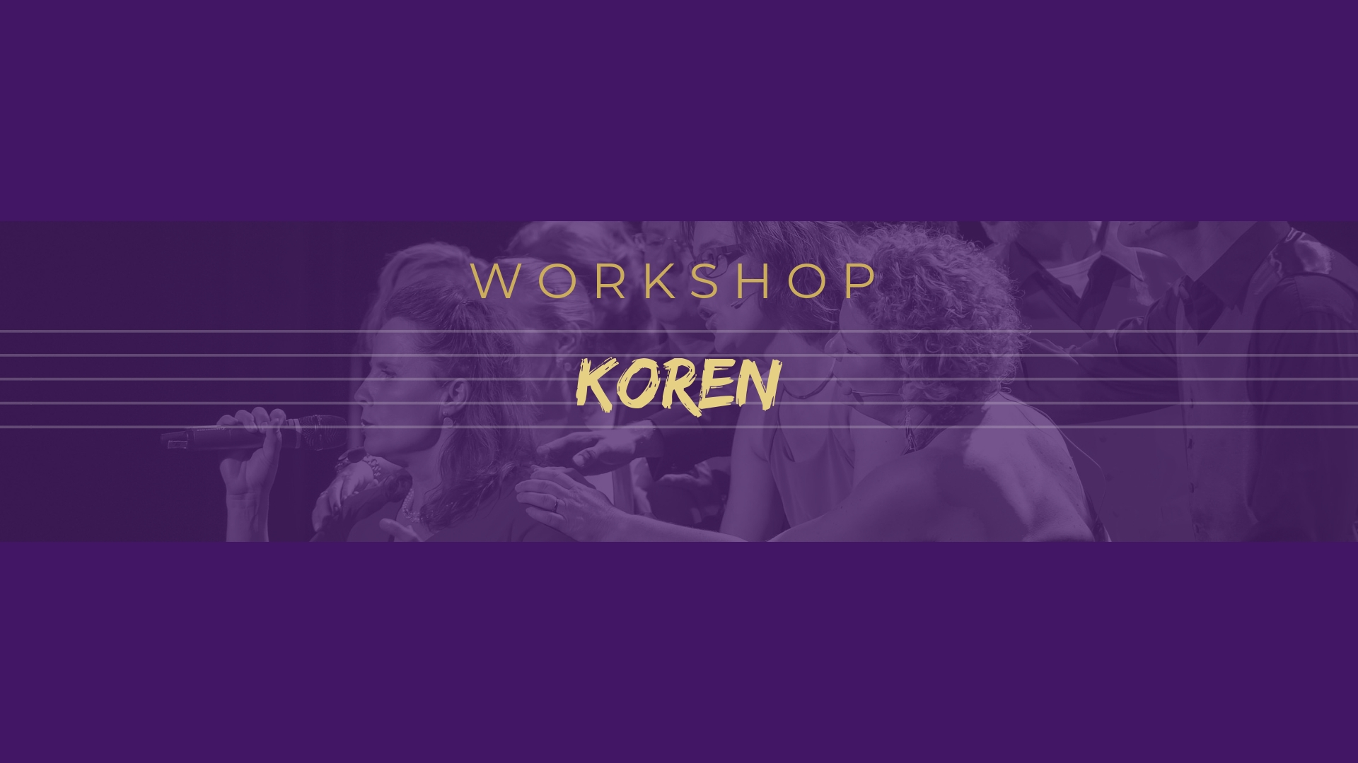 Workshop voor koren