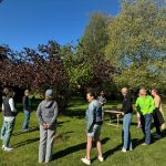 Gettig ready buiten