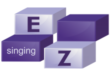 logo EZ singing A4